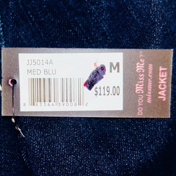 Miss Me Jeans Jacket NWT. - Picture 5 of 9